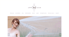 Desktop Screenshot of justinemcouture.com